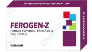 FEROGEN Z Tablets Ferrous Fumarate Folic Acid Zinc Tablets [upl. by Amory357]