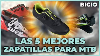 5 MEJORES zapatillas para MTB según CALIDADPRECIO [upl. by Afnin754]