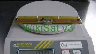 WikiSat v3 a femtosatellite of 20 grams [upl. by Ananna]