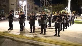 Banda di Triggiano  Marcia Fanfaroni  Apertura festa di San Trifone 2024 Adelfia Bari [upl. by Mikey]