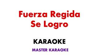 Fuerza Regida Se Logro Karaoke Instrumental Lyrics No Vocal [upl. by Abehsile]