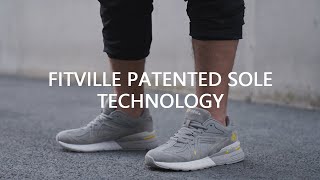 FitVille Patented 5 in 1 Sole Technology [upl. by Eutnoj81]