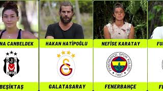 Survivor 2024 All Star Yarışmacıları Hangi Takımı Tutuyor Yarışmacılar Hangi Futbol Takımlı [upl. by Jelena]