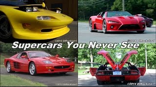 10 Exotic Cars You Wont See In Every Youtube Video [upl. by Wells]