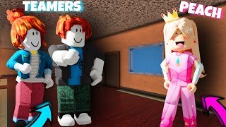 BEATING BACON NOOB TEAMERS as a PRINCESS in MM2 Murder Mystery 2 VOICE CHAT [upl. by Philis]