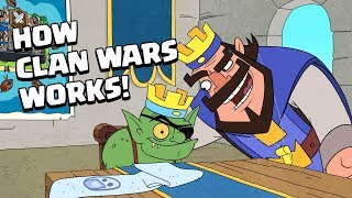 ClashARama How Clan Wars Works [upl. by Kimmi]