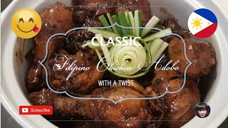 Classic Filipino Chicken Adobo with a Twist  Recipe [upl. by Lottie]