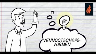 Vennootschapsvormen [upl. by Combe]