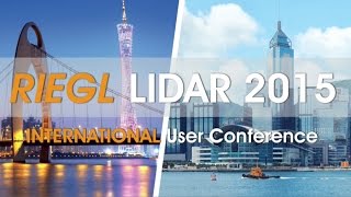 RIEGL LIDAR 2015 Overview [upl. by Joelly]