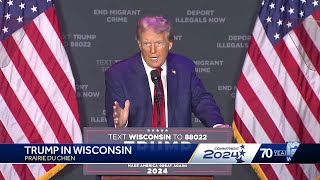 Trump at Prairie du Chien Liberating Wisconsin from migrants [upl. by Deacon]