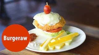 Burgeraw a healthy nocook burger recipe  Raw food recipes  Onmanorama [upl. by Urbannal]