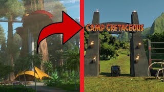 Building the PERFECT CAMP CRETACEOUS  Jurassic World Evolution 2 [upl. by Ynor]