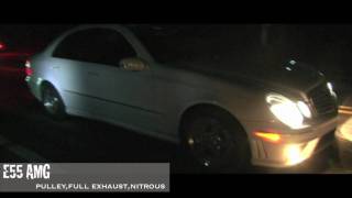 E55 AMG vs 3000gt Vr4 both 500hp [upl. by Maghutte]