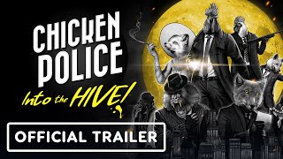 Chicken Police Into the Hive  Official Launch Trailer [upl. by Nutsud]