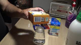 DIY making disinfectant out of water from home tutorial hypochlorous acid kills 999 Covid19 [upl. by Anette505]