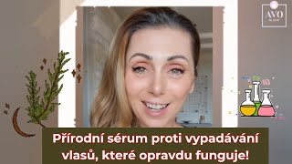 🌿Přírodní sérum proti vypadávání vlasů [upl. by Kylander]