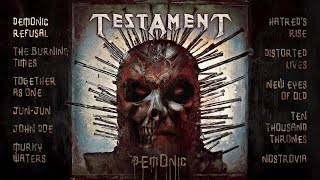 TESTAMENT  Demonic OFFICIAL FULL ALBUM STREAM [upl. by Hallagan958]