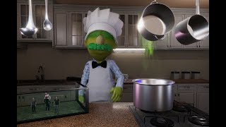 Earthlings  Recipes with The Galactic Chef  “ROKOKO TV” Intergalactic Animation Challenge entry [upl. by Brittan704]