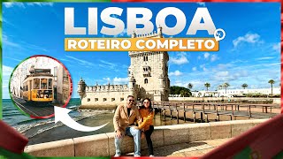 LISBOA  Roteiro de viagem de 3 a 4 dias  O que fazer quanto custa onde se hospedar e mais [upl. by Thapa]