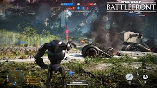 Star Wars Battlefront 2 Supremacy Gameplay  Kashyyyk [upl. by Rafaellle295]