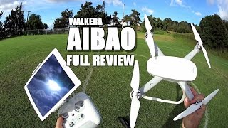 WALKERA AIBAO  Full Review  Unbox Inspection Setup Flight Test Pros amp Cons [upl. by Nnayllehs]