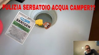 Tutorial Come pulire il Serbatoio dellacqua Camper con Acquatravel e Biochlor [upl. by Eluk921]