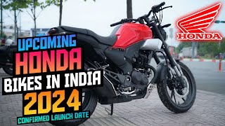 Honda upcoming bikes in India 2024  Honda Bikes Confirmed launch India 2024  Price  Launch Date [upl. by Rooke]