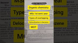 delocalised and localized chemical bondtheory examples mscchemistrynotes shorts [upl. by Lladnarc522]