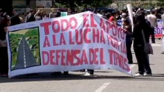 Morales stoppt Straßenbau im Amazonas [upl. by Hazrit]