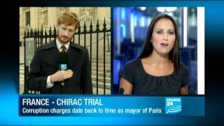 French politics  Court examines evidence of Chiracs phantom payroll [upl. by Eiramit]