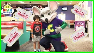 CHUCK E CHEESE Family Fun Indoor Activities for Kids [upl. by Yatnoj]