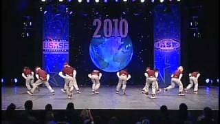 Champion Legacy Intl Open Hip Hop Worlds 2010 3rd place USA [upl. by Ennagrom]