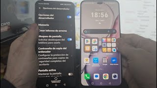 Como activar opciones de desarrollador en honor X9C [upl. by Ekal]