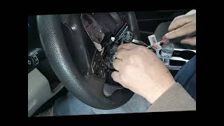 How to Remove and install a Hyundai Steering Wheel Air Bag [upl. by Ellessig]