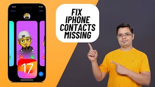 How to Fix iPhone Contacts Missing After iOS 17 Software Update [upl. by Vena]