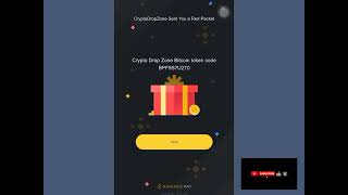 Binance red packet code today  binance crypto box code free today Crypto box code today usdt [upl. by Xanthe809]