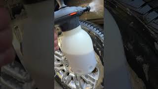 Wheel and tire cleaner Iron x super clean mixed with totally awesome 09 Ford 150 [upl. by Yard]