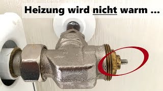 Heizung funktioniert nicht Warmwasser schon  Heizung macht nur warmes Wasser  Heizungkörper kalt [upl. by Oznola961]