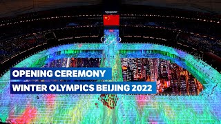 Watch the Opening Ceremony  Beijing 2022 Highlights [upl. by Monie]