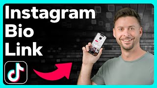 How To Add Instagram Link To TikTok Bio [upl. by Harshman]