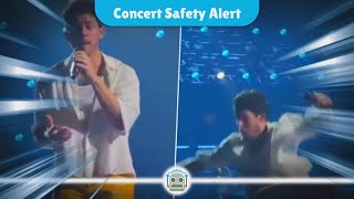 Nick Jonas Faces Scary Laser Pointer Incident During Jonas Brothers Concert in Prague [upl. by Prendergast131]