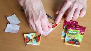 Blog decoDoma  Skládání z čajových sáčku Tea Bag Folding [upl. by Elberfeld777]