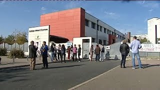 Auxerre  mobilisation au collège A Camus pour obtenir un gymnase [upl. by Chabot]