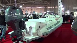 The ZAR 53 CLASIC LUXURY inflatable boat 2020 28000€ [upl. by Ariaic]