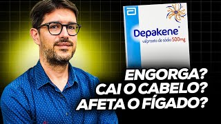 Ácido Valproico  Efeitos Colaterais do Ácido Valproico Depakene Depakote [upl. by Enilarac]