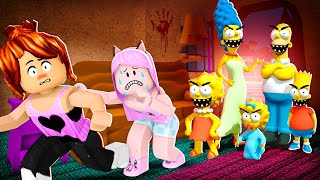 FUJA DOS SIMPSONS NO ROBLOX Hungry Simpsons [upl. by Remo]