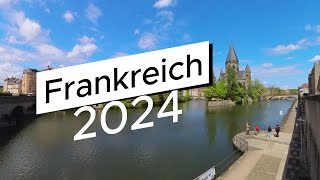 Wohnmobilreise 2024 Frankreich  Camping amp Sehenswürdigkeiten [upl. by Hgierb359]