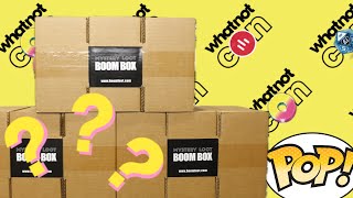 Opening a 585 BOOM LOOT GRAIL Funko Pop Mystery Box [upl. by Tasiana]