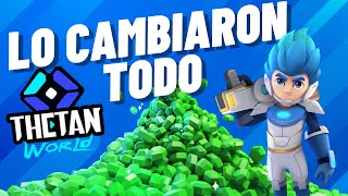 Como Funciona Thetan World  Cambiaron el Play To Earn Thetan Arena [upl. by Ennaillij]