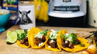 TexMex Discada Tacos On Disco Cowboy Wok [upl. by Binnings]